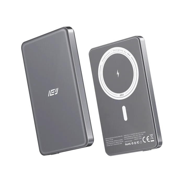 MagPower - Batería Inalámbrica Ultrafina 5000 mAh